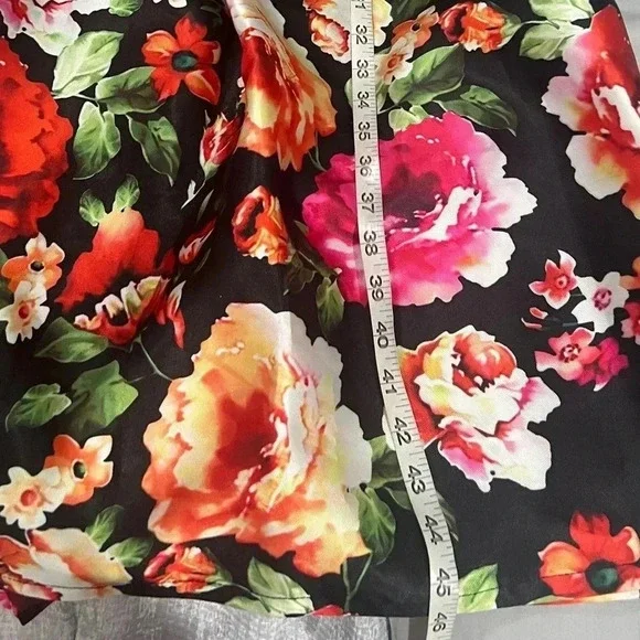 Women’s retro inspired cottage core floral Aline dress - Picture 9 of 13